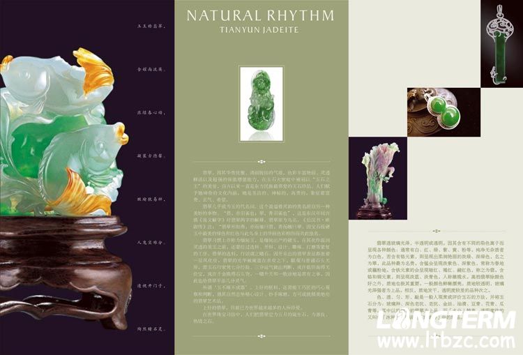 天韵翡翠DM宣传单设计